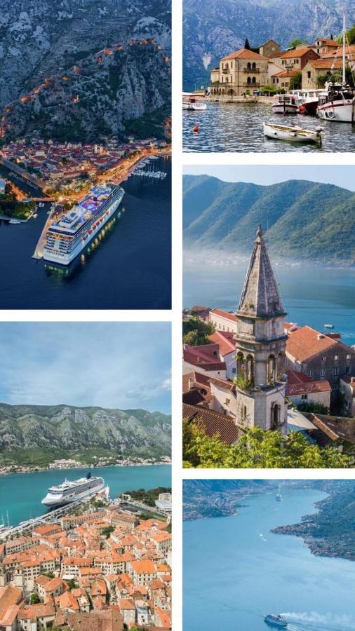 Alisa Sea View Apartment Prcanj Kotor Eksteriør billede